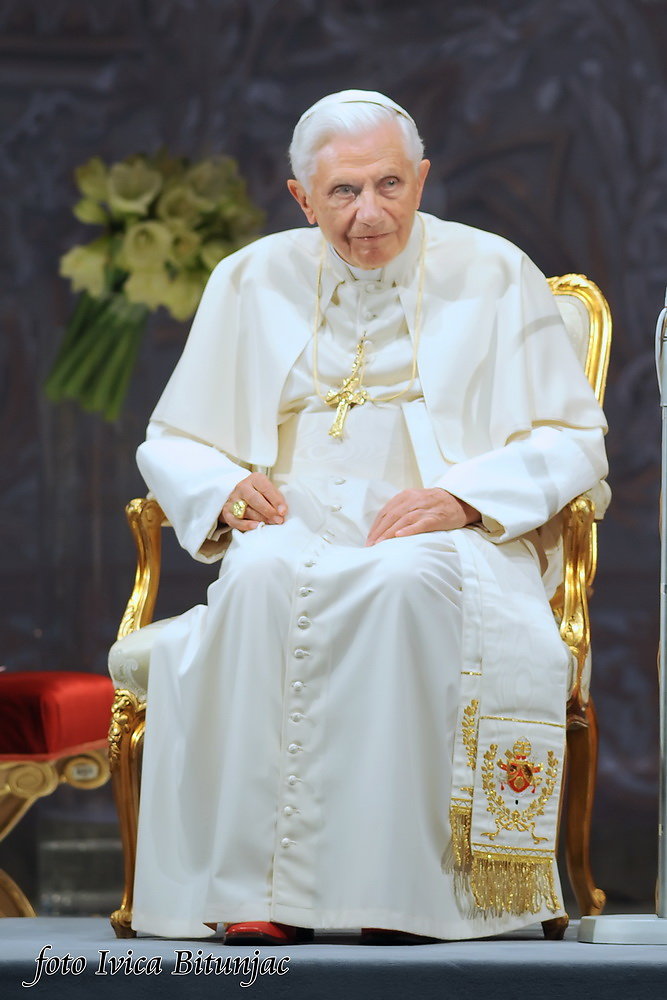 Papa Benedikt XVI. u Zagrebu
